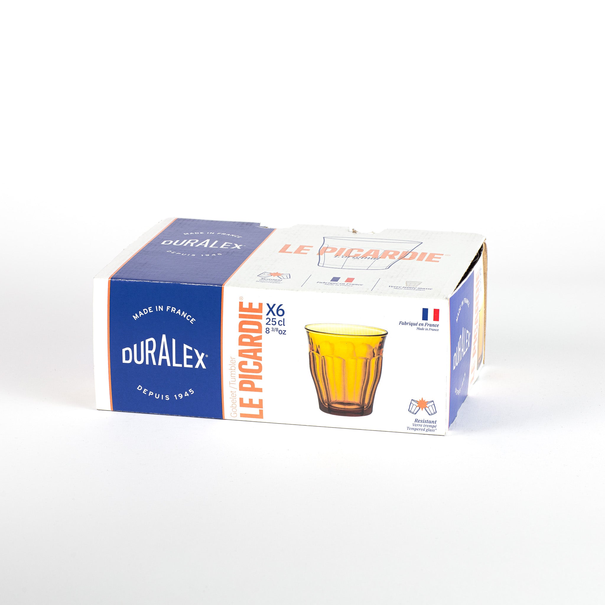 Le Picardie - Verre à eau - Vermeil - 25cl (Lot de 4)