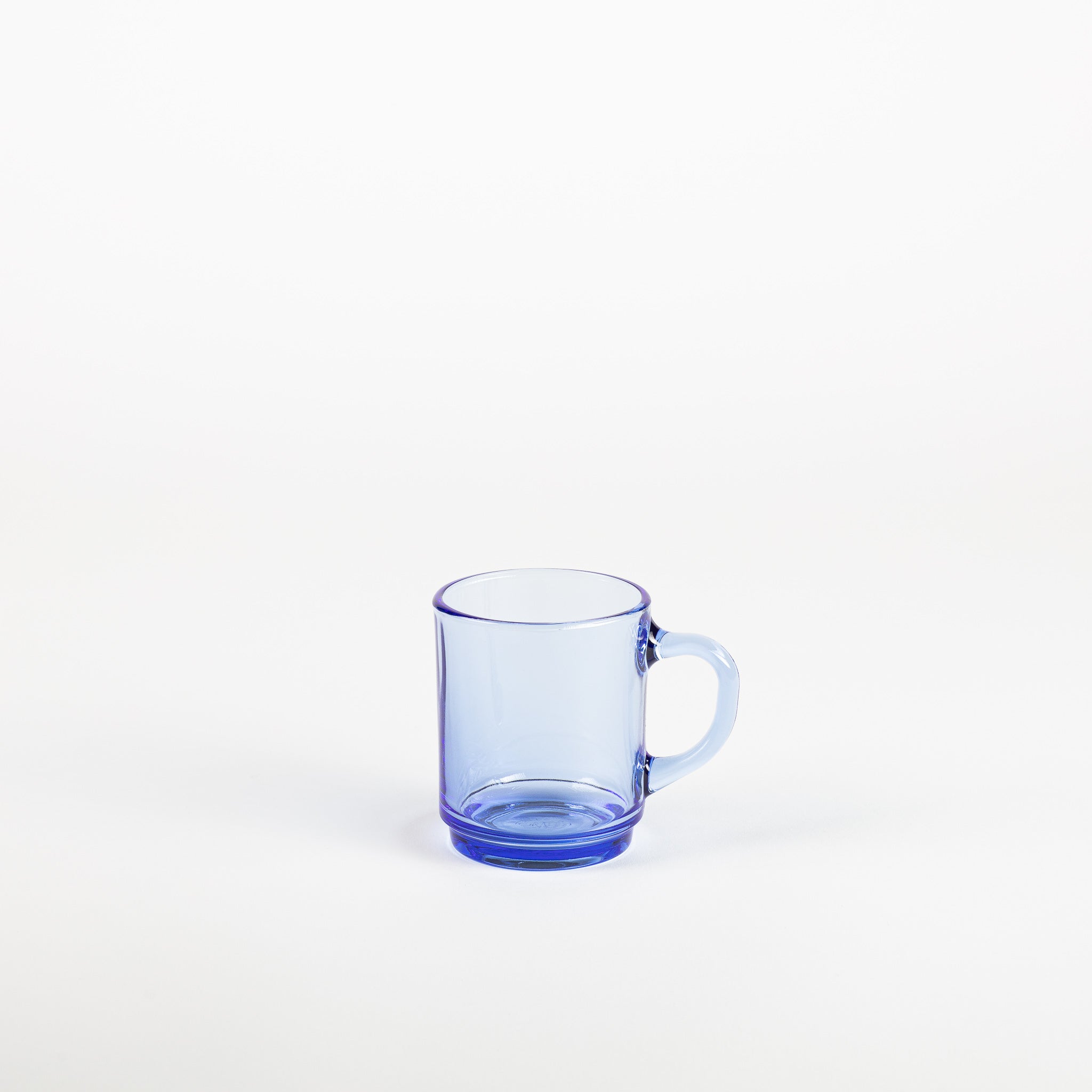 Versailles - Mug en verre Bleu Marine 26 cl (Lot de 6)