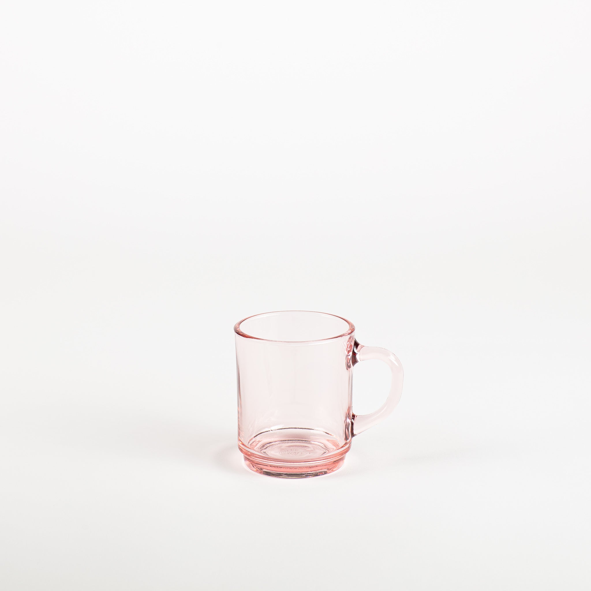 Versailles - Mug en verre Rose 26 cl (Lot de 6)