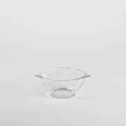 Lys - Bol en verre transparent à oreilles 51cl (Lot de 6)