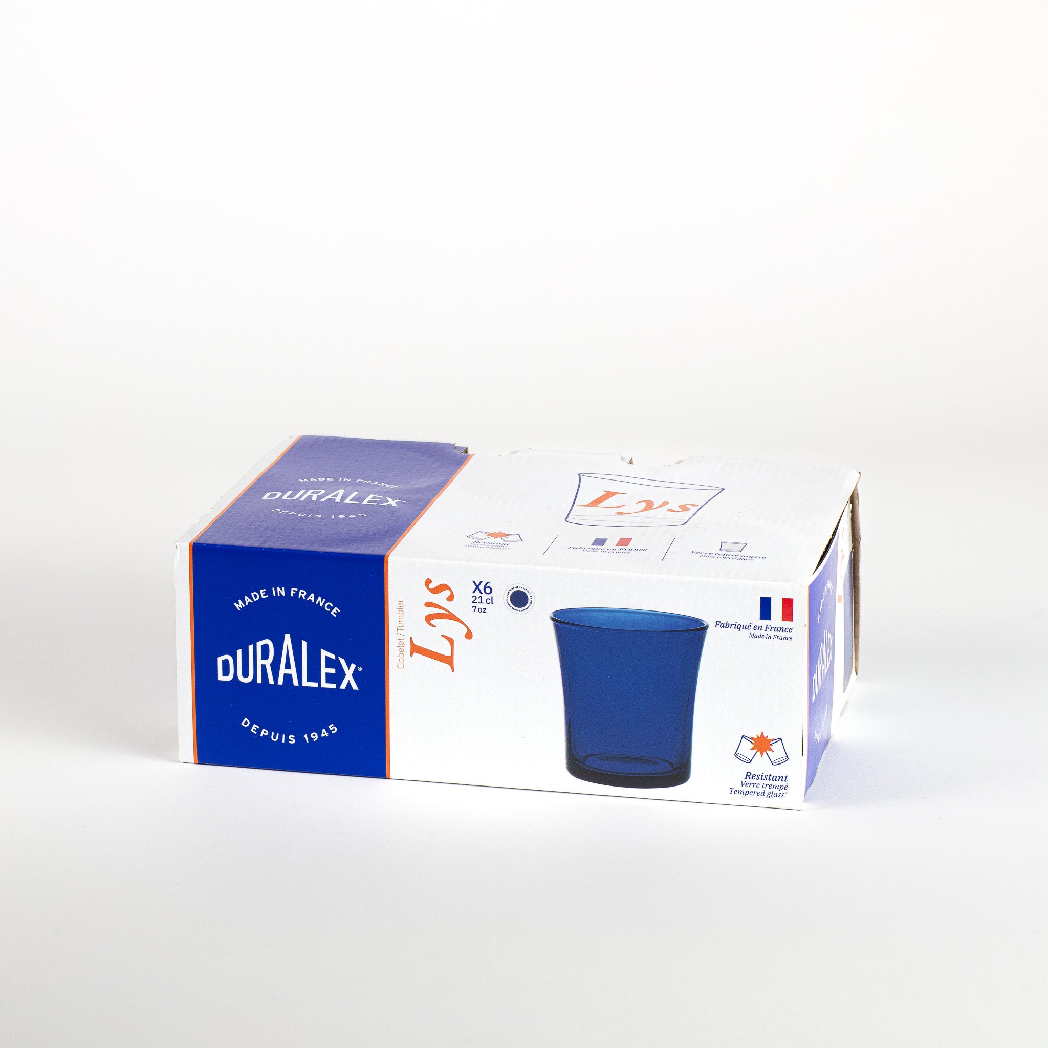 Lys - Verre Saphir 21 cl (Lot de 6)
