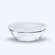 Freshbox - Round storage tin with white lid 2.4L