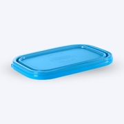 Freshbox - Coperchio blu rettangolare - 15 cm