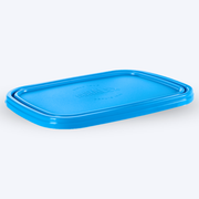 Freshbox - Coperchio blu rettangolare - 19 cm
