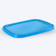 Freshbox - Coperchio blu rettangolare - 21 cm