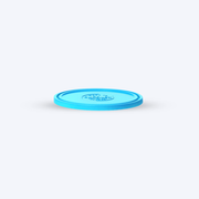 Freshbox - Coperchio blu rotondo - 12 cm