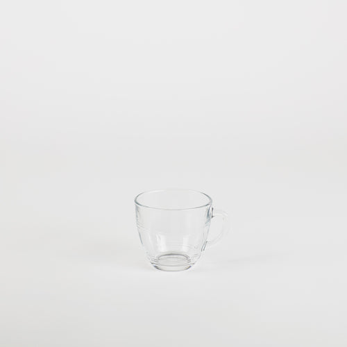 Le Gigogne - Tasse en verre transparent 22 cl (Lot de 6)