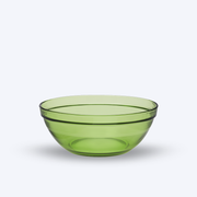 Le Gigogne - Stackable Glass Salad Bowl 1,59L - 20,5cm Green