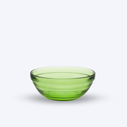 Le Gigogne - Stackable Glass Salad Bowl 50 cl - 14 cm Green