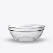 Le Gigogne - Ensaladera apilable de vidrio transparente 2.4L - 23cm