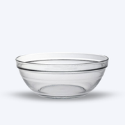 Le Gigogne - Saladier en verre transparent Empilable 3,45L - 26cm