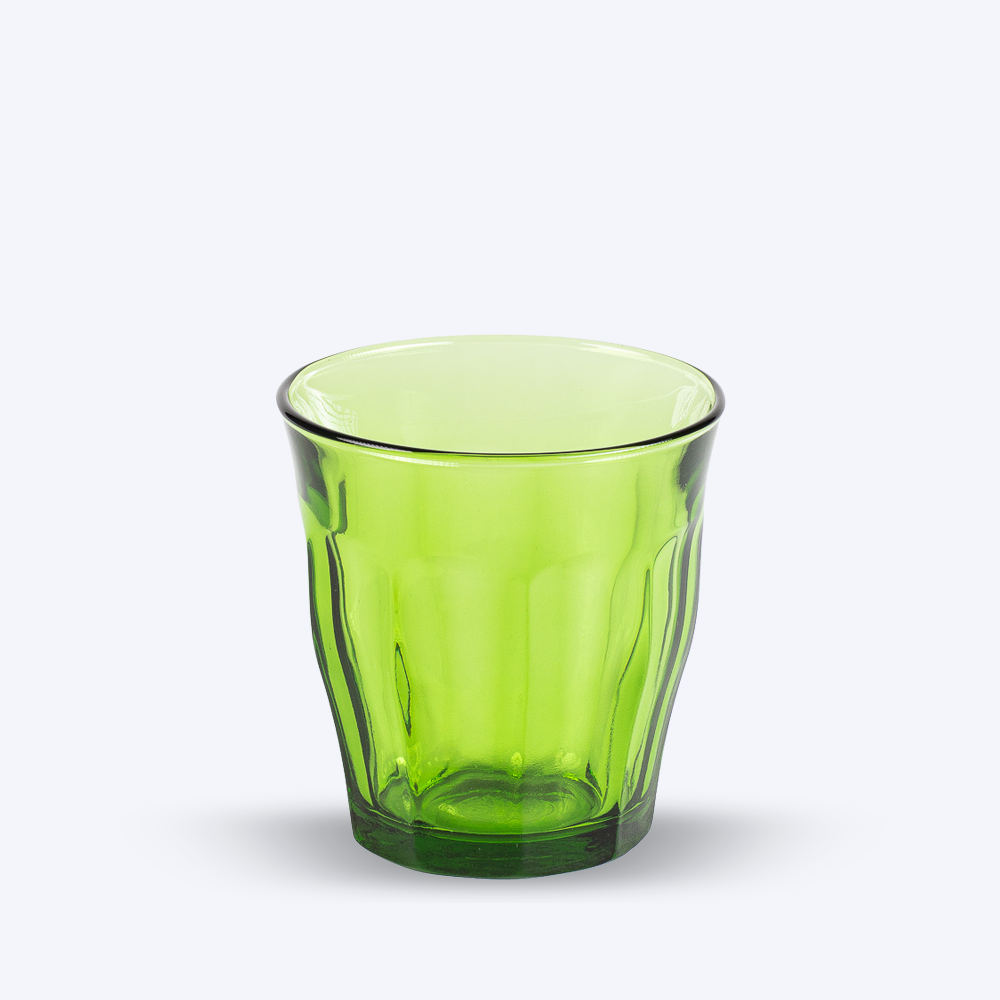 Le Picardie - Verre à eau - Vert - 31cl (Lot de 6)