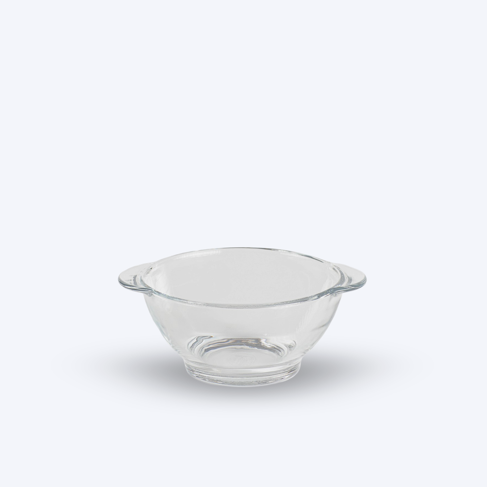 Lys - Clear glass bowl with ears 51cl (Set of 6)