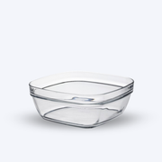 Lys - Square transparent salad bowl 1.15l