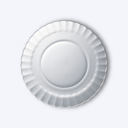 Picardie - Assiettes creuses transparentes x6 - 23cm