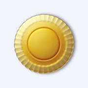 Picardie - Soup plates x6 - 23cm - Vermeil