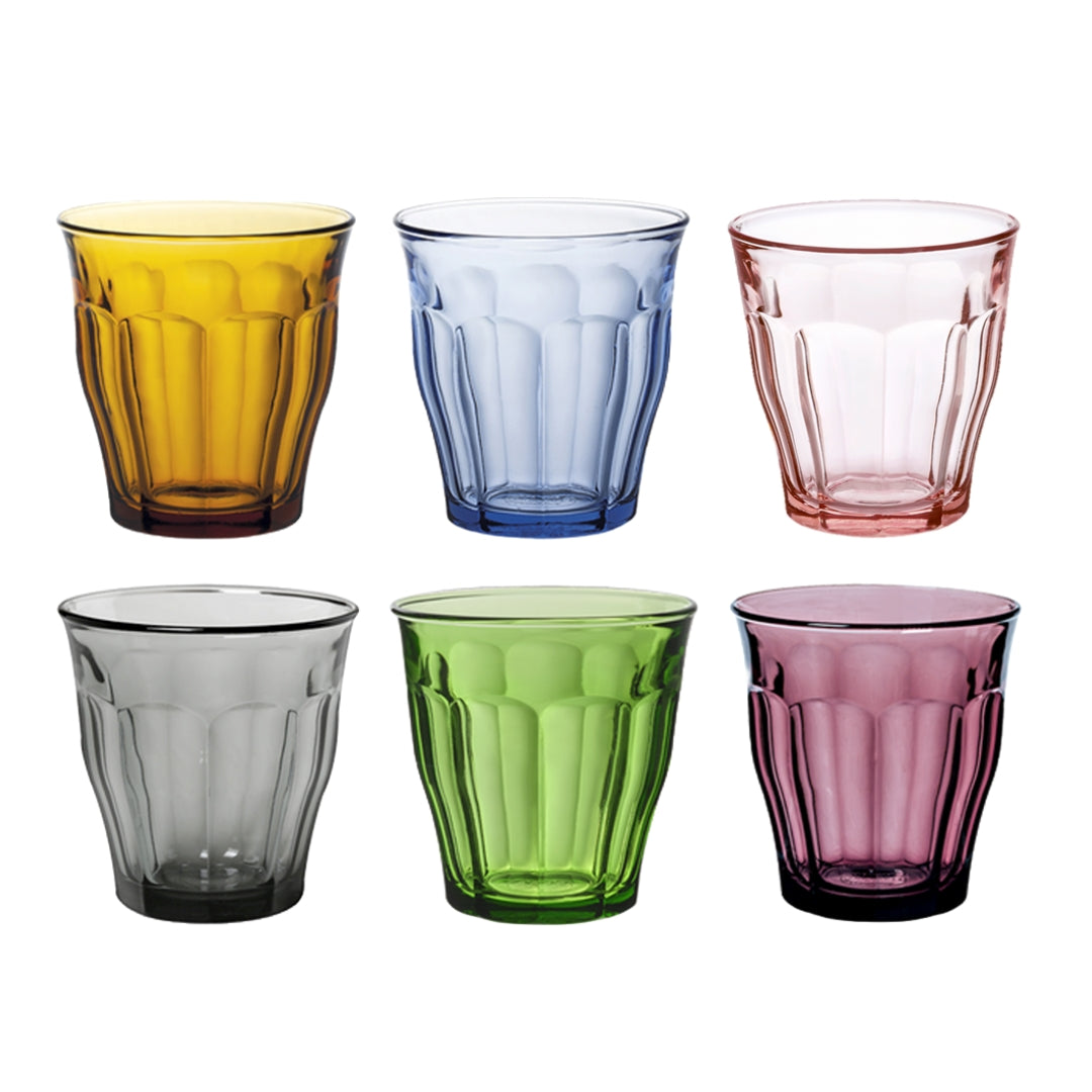 Picardie - Vaso 25cl x6 - Mezcla de 6 colores