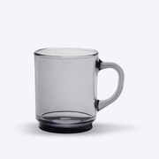 Versailles - Glazen mok Grijs 26 cl (Set van 6)