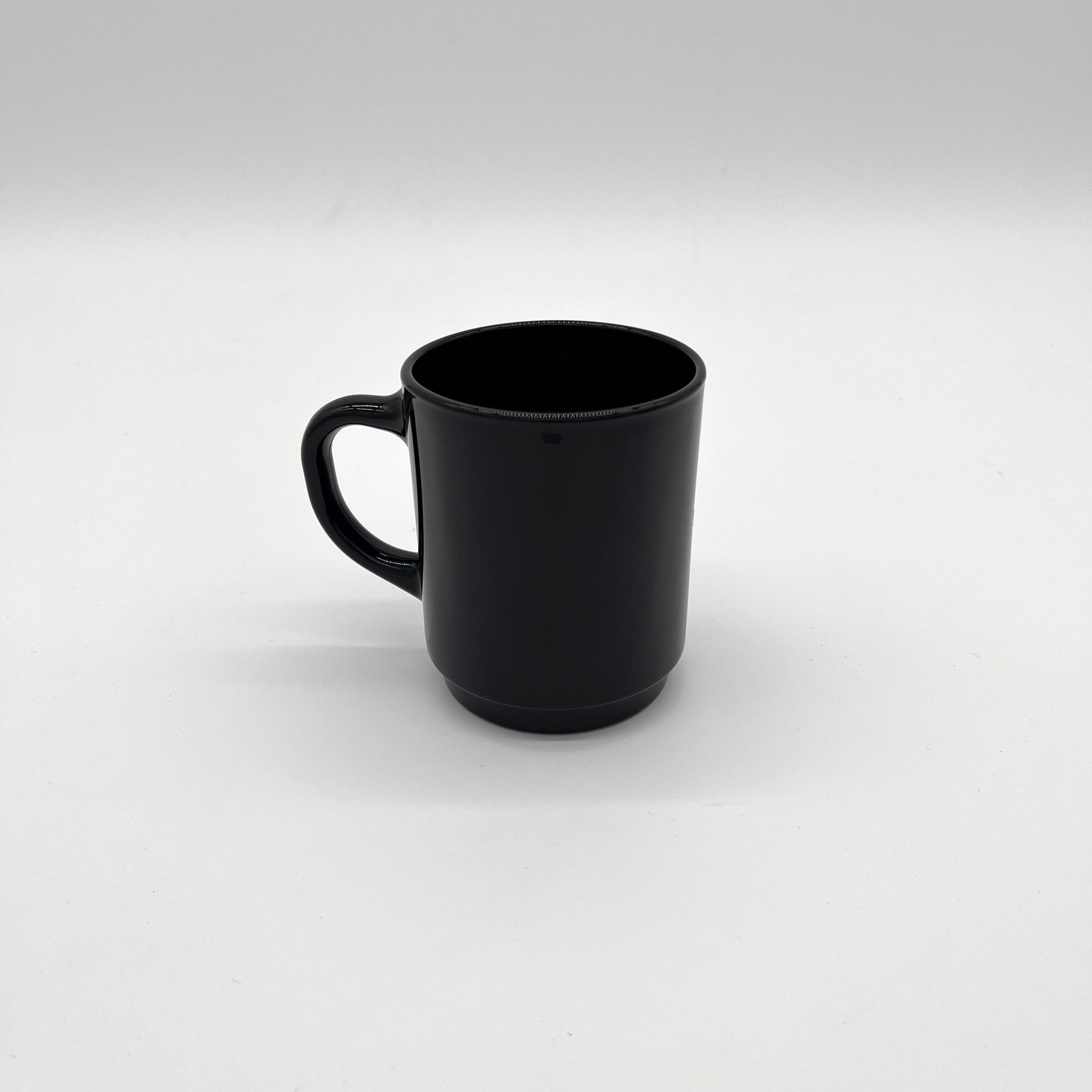 Versailles - Mug en verre Noir 26 cl (Lot de 6)