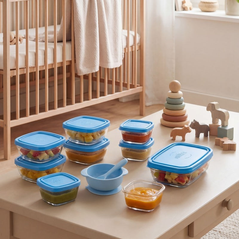 Baby Set - 12 cajas de conservación para bebés
