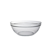 Le Gigogne - Saladier en verre transparent Empilable 2,4L - 23cm