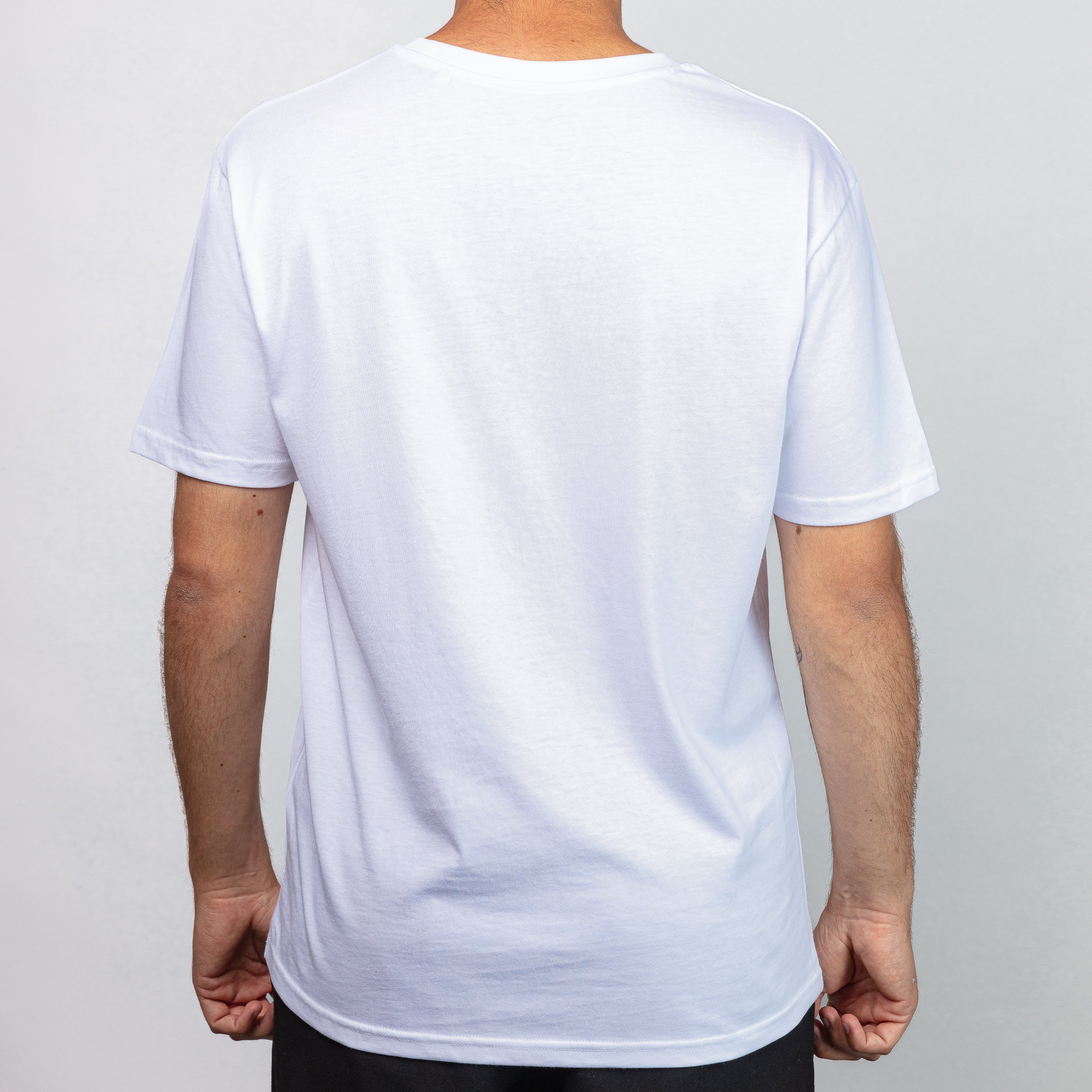 T-shirt blanc - brodé logo Duralex bleu Taille L