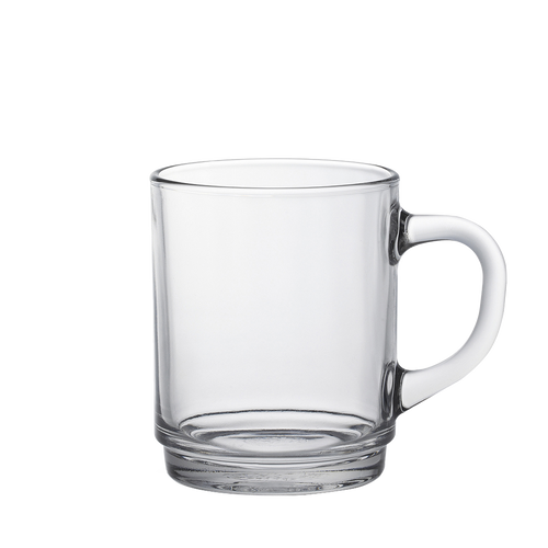 Tasses en verre transparent avec poignée, tasses à thé de style