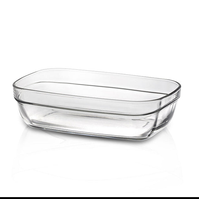 Lys - Ensaladera rectangular transparente 1,7l