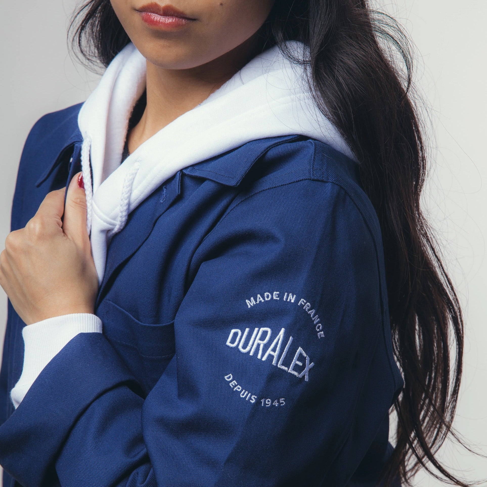 Chaqueta azul marino Duralex - Talla S