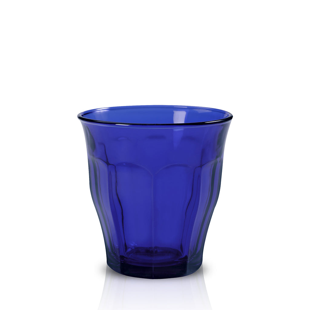 Duralex Le Picardie verre de table coloré bleu saphir 25cl