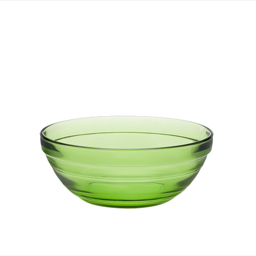 Lot de 5 saladiers en verre avec couvercle - 2 x 2l, 2 x 1l et 1 x 0,5l  Couleur transparent Pyrex