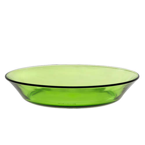 Lys - Assiette creuse en verre 19,5 cm (Lot de 6)