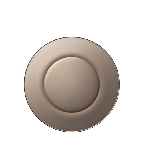 Lys - Assiette plate en verre (Lot de 6)