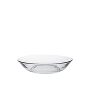 Lys - Plato hondo de cristal transparente x6 - 17.5cm