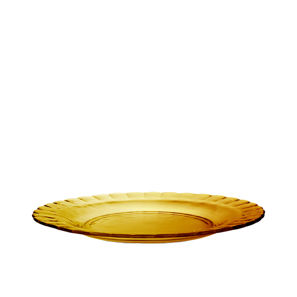 Le Picardie®  - Assiette plate en verre 23 cm & 26 cm (lot de 6)