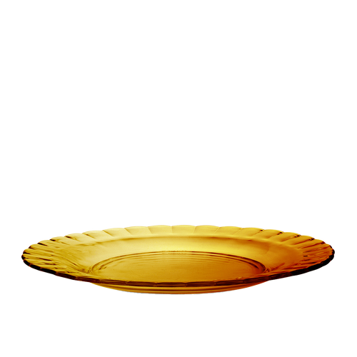 Le Picardie®  - Assiette plate en verre 23 cm & 26 cm (lot de 6)