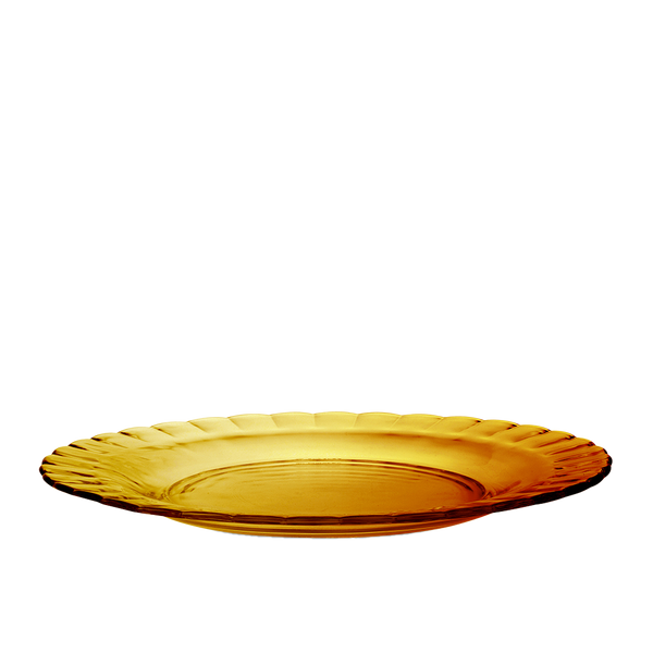 Le Picardie®  - Assiette plate en verre 23 cm & 26 cm (lot de 6)