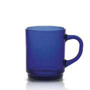 Versailles - Tazza in vetro zaffiro 26 cl (set da 6)