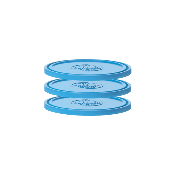 [MM]Freshbox - Lot de 3 couvercles ronds bleus