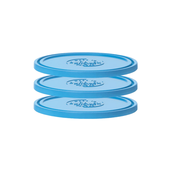 [MM]Freshbox - Lot de 3 couvercles ronds bleus