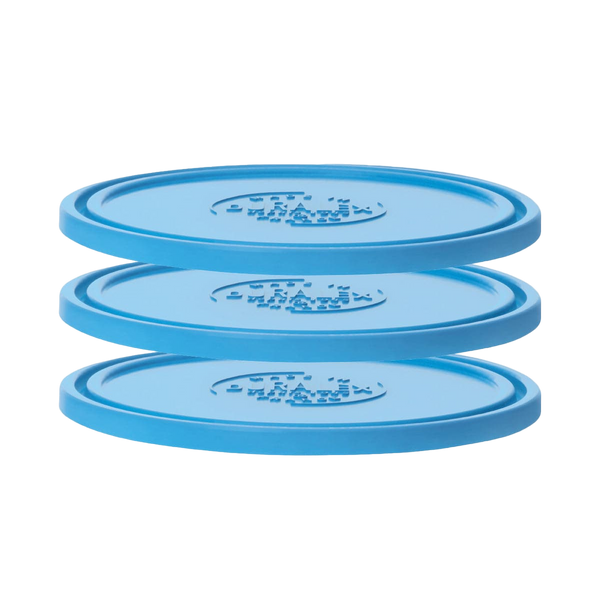 [MM]Freshbox - Lot de 3 couvercles ronds bleus