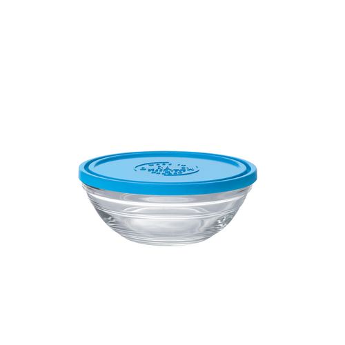 Freshbox - Boite de conservation transparente ronde  avec Couvercle
