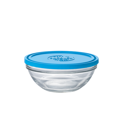Freshbox - Boite de conservation transparente ronde  avec Couvercle