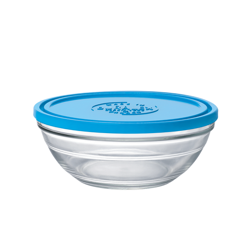 Freshbox - Boite de conservation transparente ronde  avec Couvercle