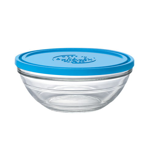 Freshbox - Boite de conservation transparente ronde  avec Couvercle