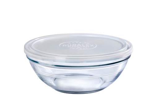 Freshbox - Boite de conservation transparente ronde  avec Couvercle Transparent