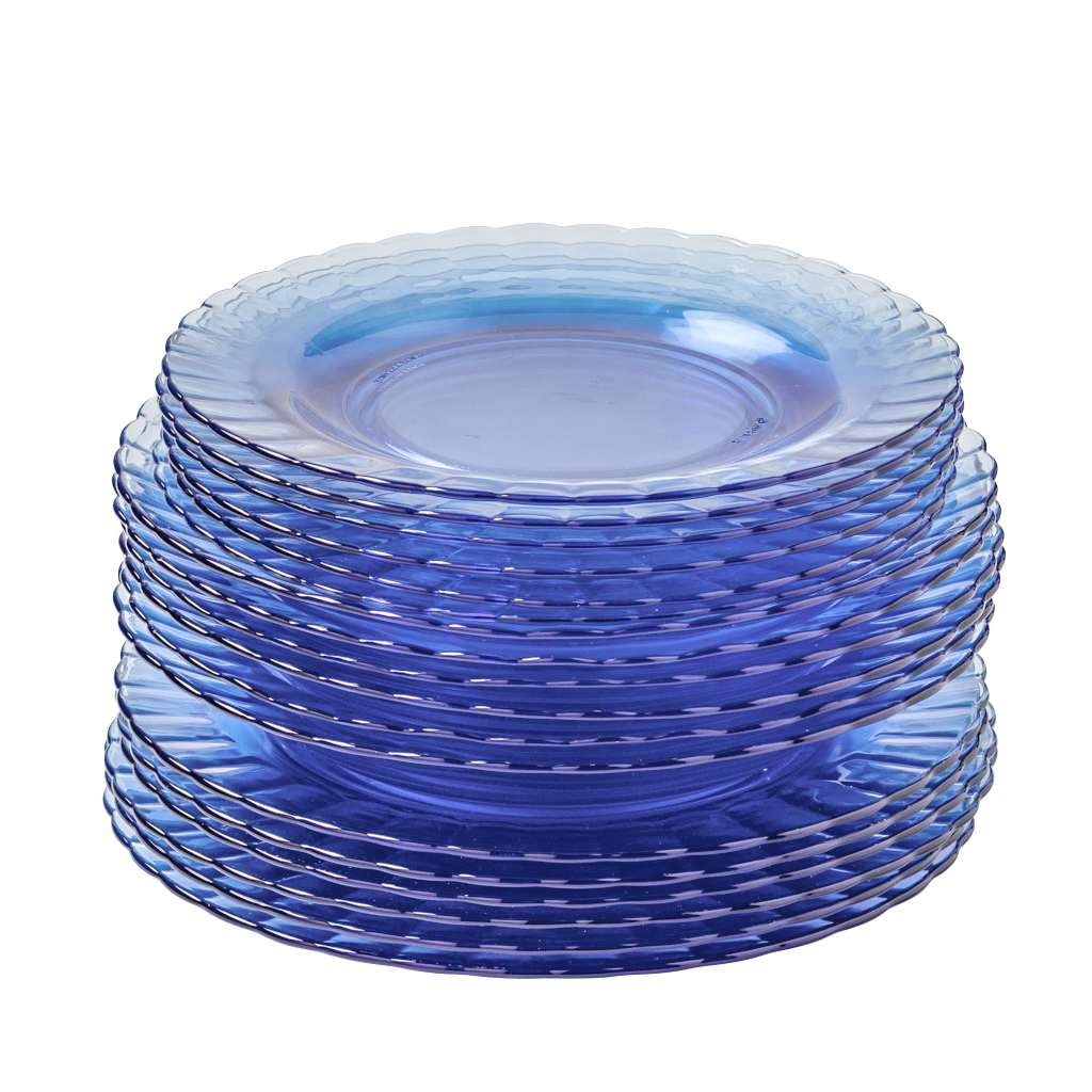 Lot De 30 Petites Assiettes Duralex Vintage - Ambrées Et Incassables Pour Apéro