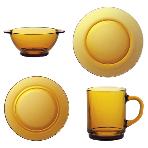 Set de premier équipement Versailles - Assiettes ,Mug 26 cl et Bols à oreilles 51 cl