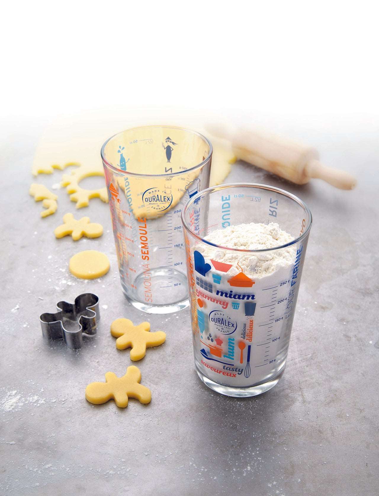Verre Doseur 1 L En Borosilicate – Graduations Précises, Bec Verseur, Anse, Couvercle Bambou, Lave-vaisselle, -30°C à +150°C - 5