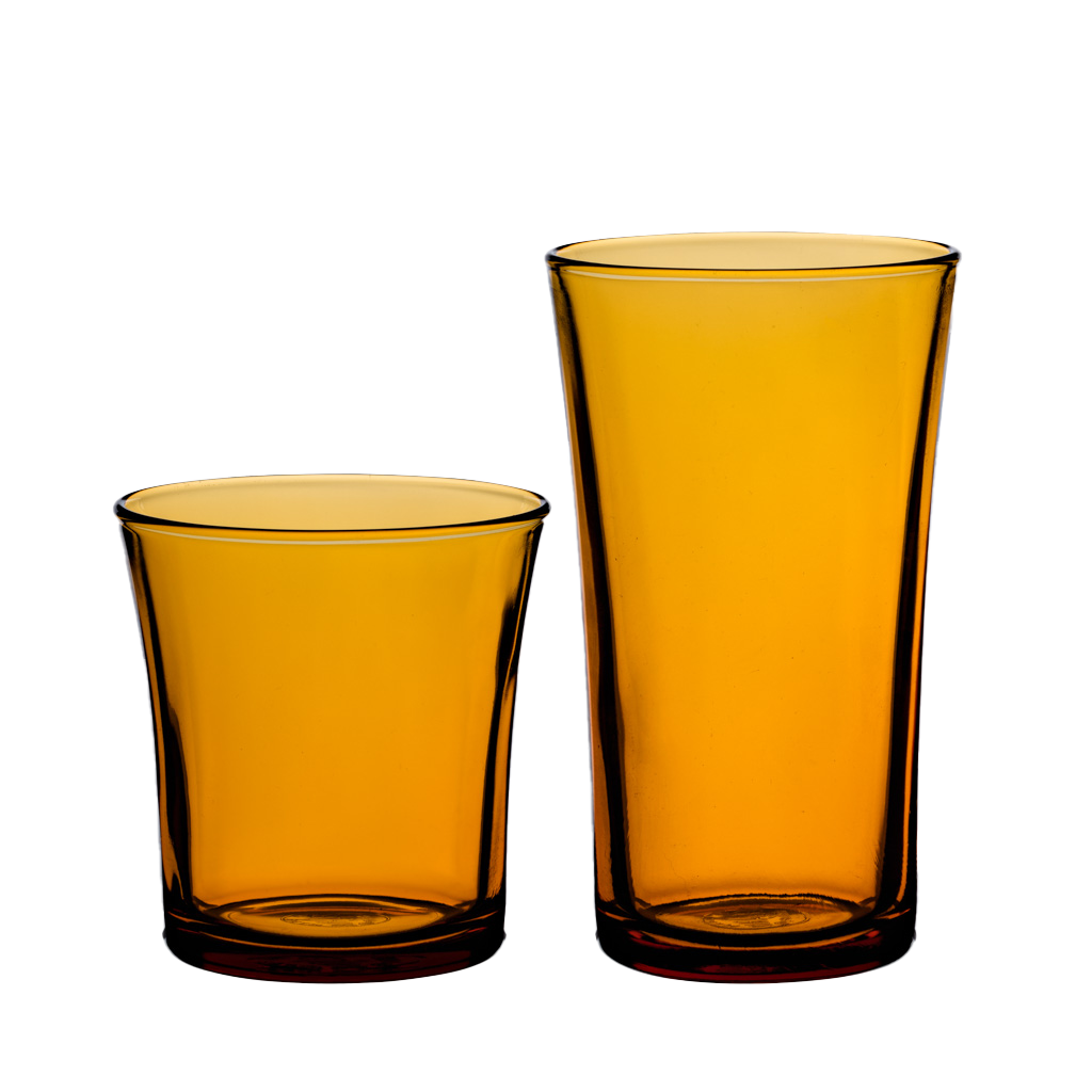 Lys - Set Vermeil - Verre bas et verre haut - Vermeil - Duralex® Boutique